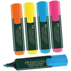Pack de 4 Resaltadores Faber-Castell