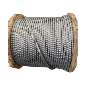 Cable de Acero 3/16″  6X19 Galvanizado Alma Cañamo