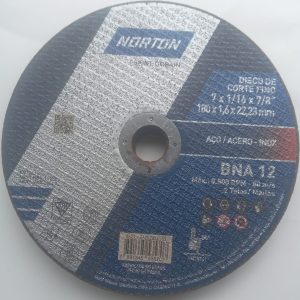 Disco Norton 7″ x 1.6 mm – Nuevo / Sin uso / Con óxido superficial en anillo