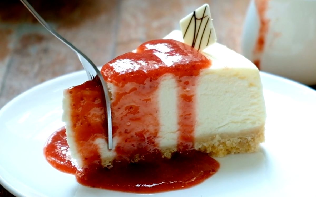 Cheesecake de fresa