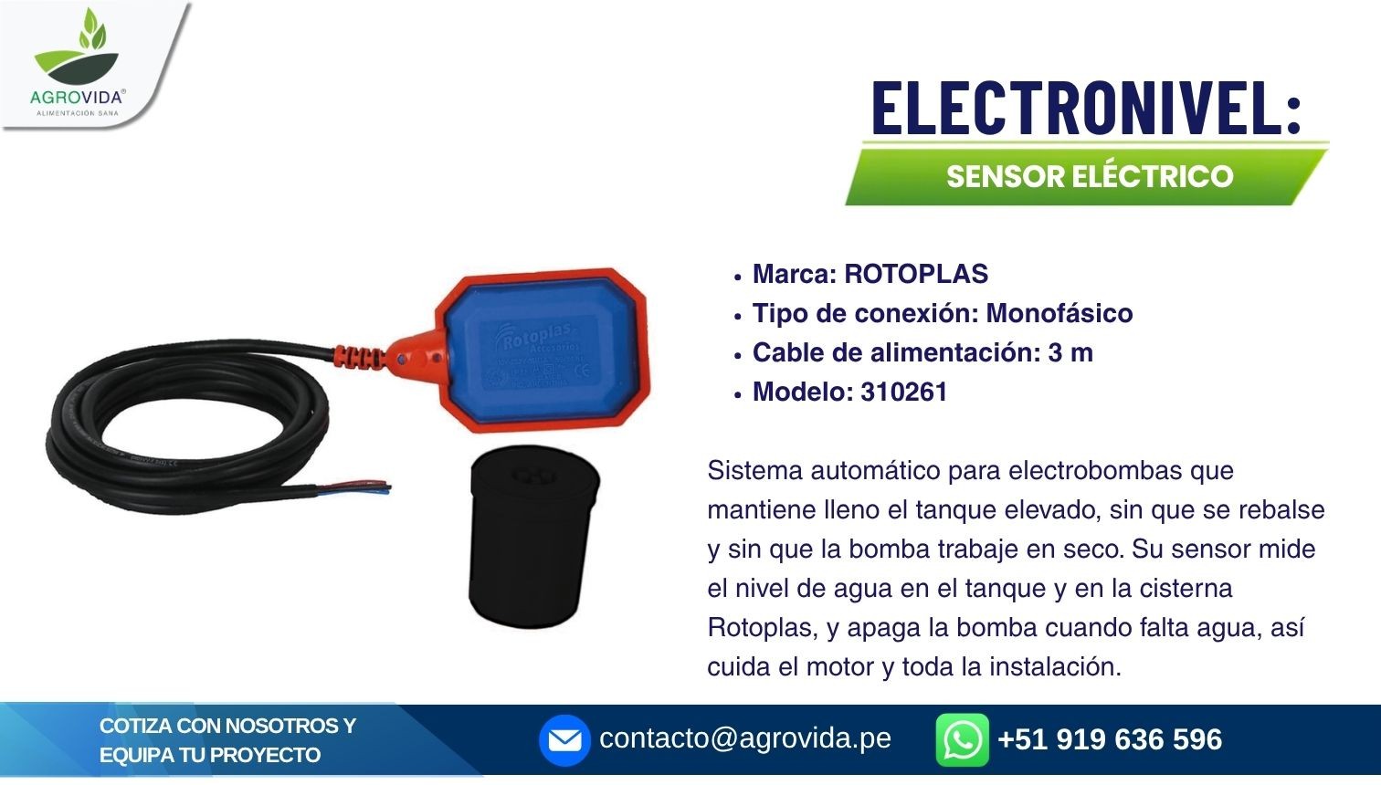 Electronivel Rotoplas